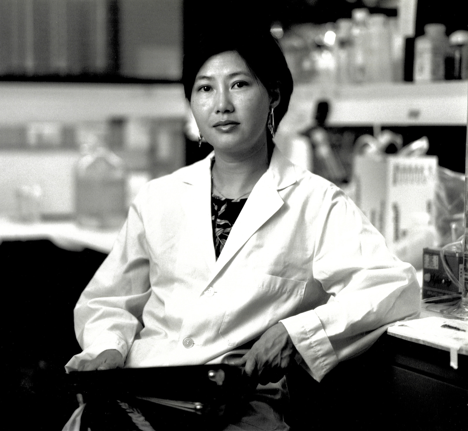 Dr. Wong-Staal, former Section Chief, Laboratory of Tumor Cell Biology, National Cancer Institute. She was the first scientist to clone HIV and determine the function of its genes, a major step in proving that HIV is the cause of AIDS.